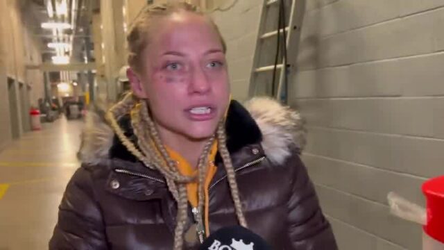 SHE SAID F.uck YOU EBANIE BRIDGES FUMES AT SHANNON POST FIGHT