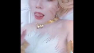 Livibee Sexy Ahri Cosplay Patreon Lingerie Video